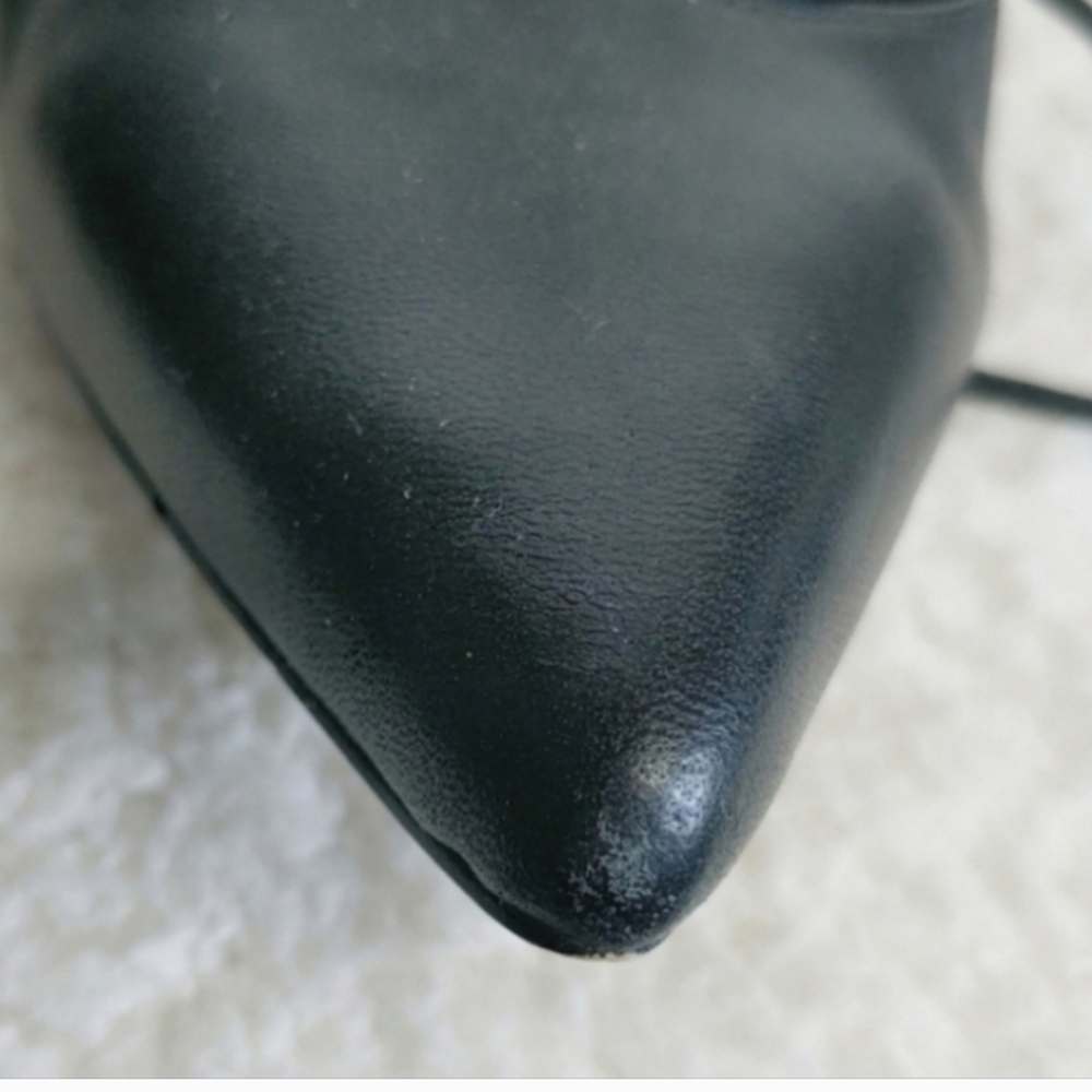 SAKS FIFTH AVENUE Cassidy Black High Heels Size 9 - Picture 8 of 9